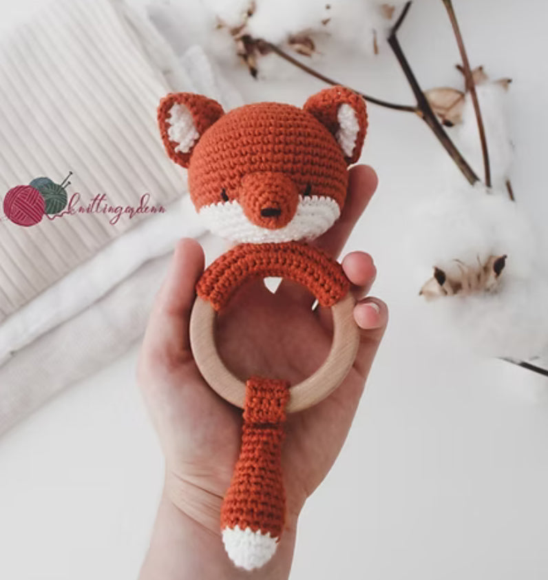 Amigurumi Baby Rattle - Handmade in Brisbane