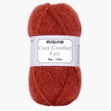 Heirloom Cosy Comfort 8 Ply Wool, Silk, Alpaca blend Luxury Yarn