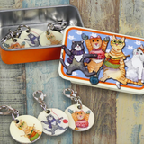 Emma Ball Pocket Tins with Stitch Markers