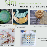Maker's Club 2026 - 10 months of Knitting & Crochet workshops