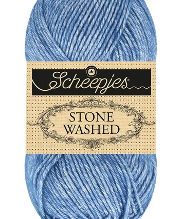 Scheepjes Stone Washed Cotton Acrylic Sport Weight Yarn