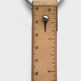 Crossover Fob Hints - Leather Key Fob with Stitch Hints