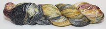Fiori Lino Silk Hand Dyed Yarns 5 Ply/Sport Weight - Storm Front| 60% Merino/20% Silk/20% Linen 