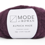 Alpaca Haze Lace Weight Yarns - Merlot | Mode at Rowan