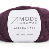 Alpaca Haze Lace Weight Yarns - Merlot | Mode at Rowan