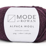 Rowan Mode Luxury Yarns Alpaca Wool - Currant
