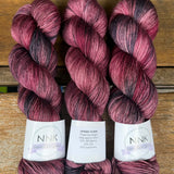 NNK Hand-Dyed Yarn - Merino Silk Cashmere Yarn - 4 ply Fingering