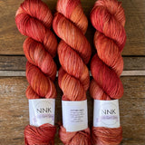 NNK Hand-Dyed Yarn - Merino Silk Cashmere Yarn - 4 ply Fingering