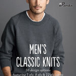 mens classic knit patterns for 8 ply yarns