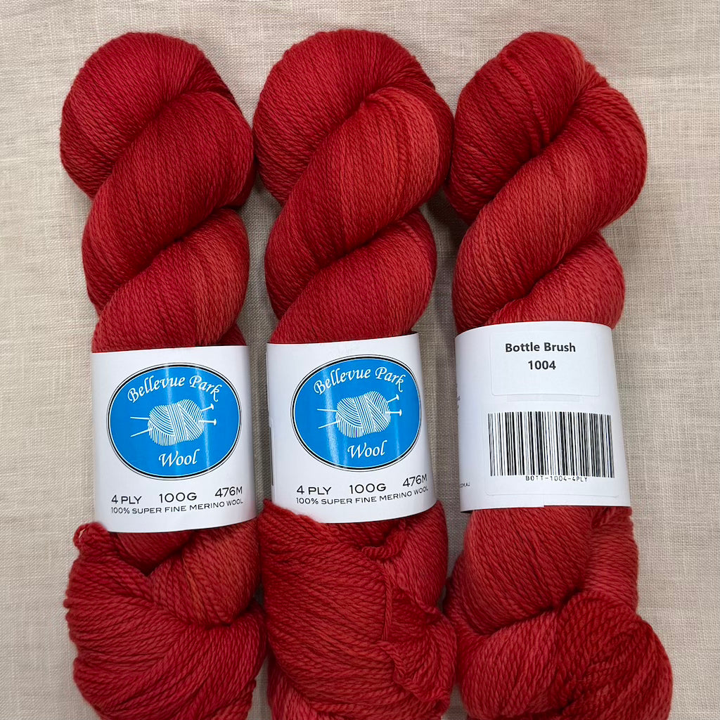 Bellevue Park 100% NSW Merino - 4 ply