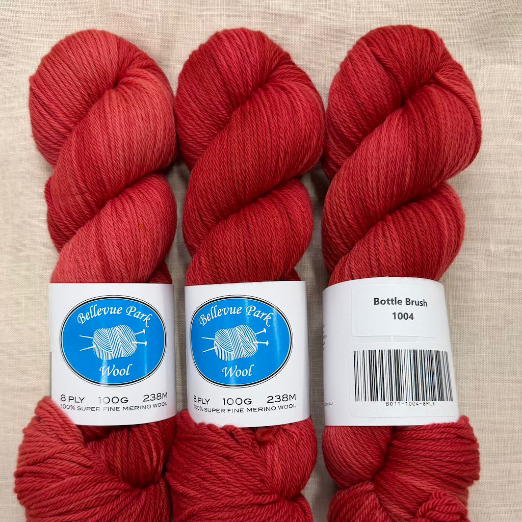 Bellevue Park 100% NSW Merino - 8 ply
