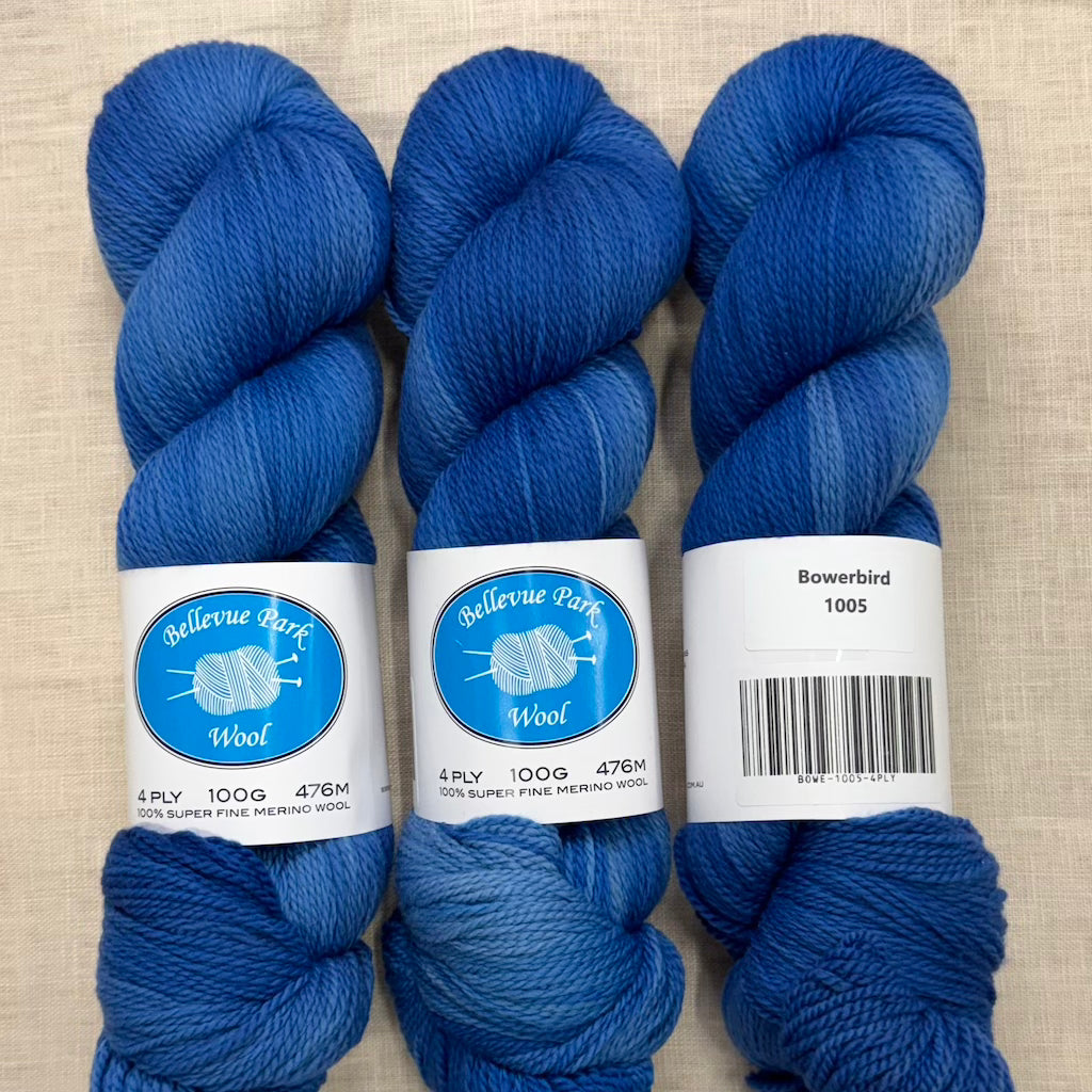 Bellevue Park 100% NSW Merino - 4 ply