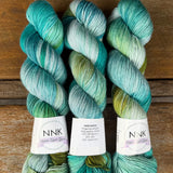 NNK Hand-Dyed Yarn - Merino Silk Cashmere Yarn - 4 ply Fingering