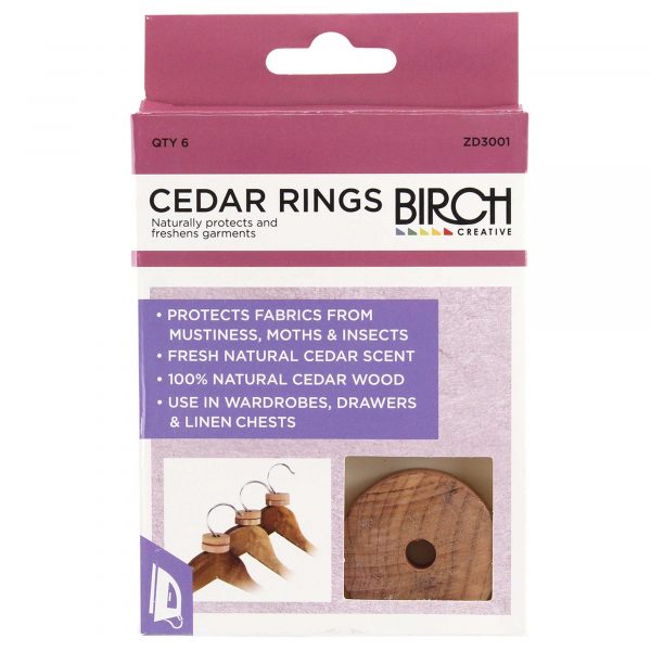 Birch Cedar Rings - natural Cedar Wood Protection