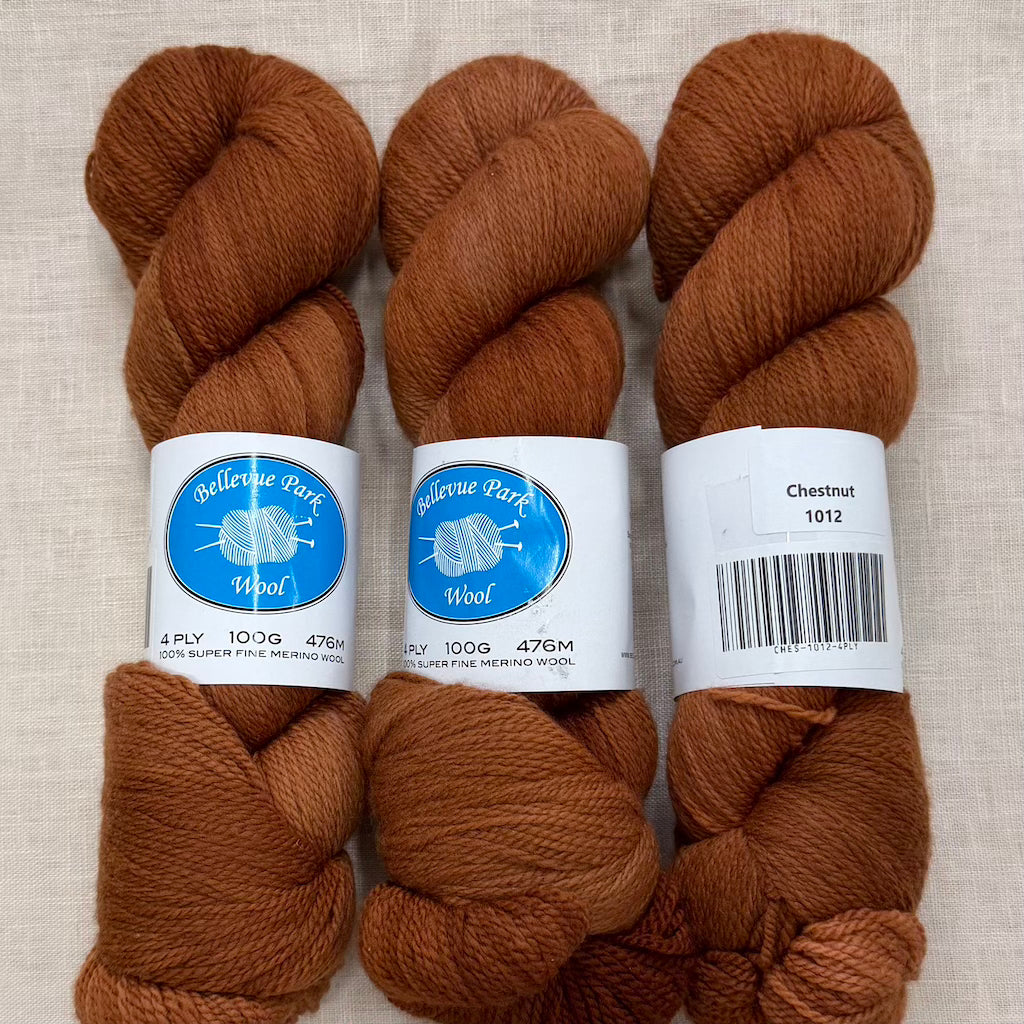 Bellevue Park 100% NSW Merino - 4 ply