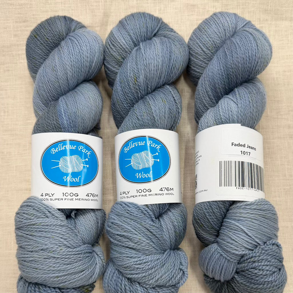 Bellevue Park 100% NSW Merino - 4 ply