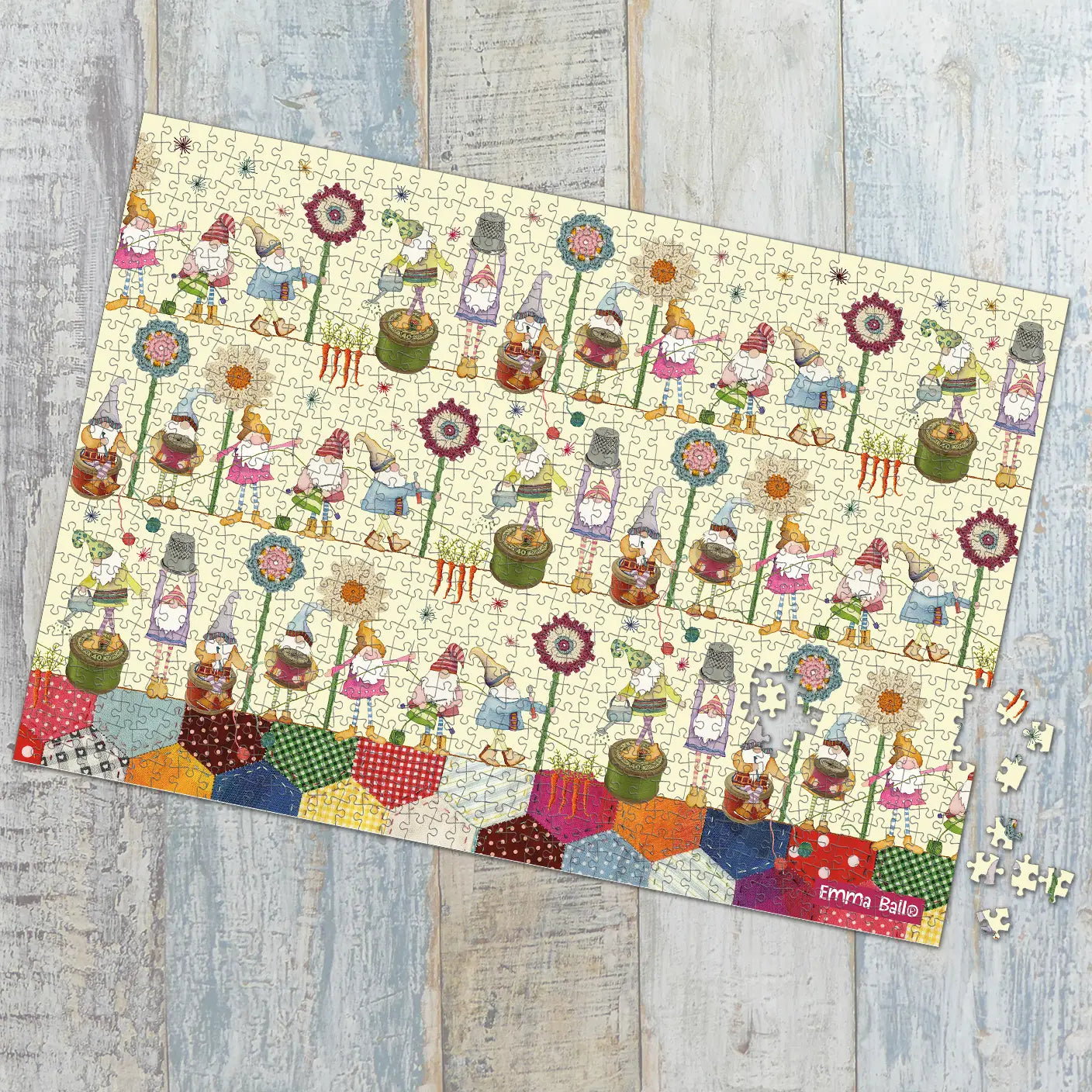 Sheep In Sweaters 1000 Piece Boxed Jigsaw