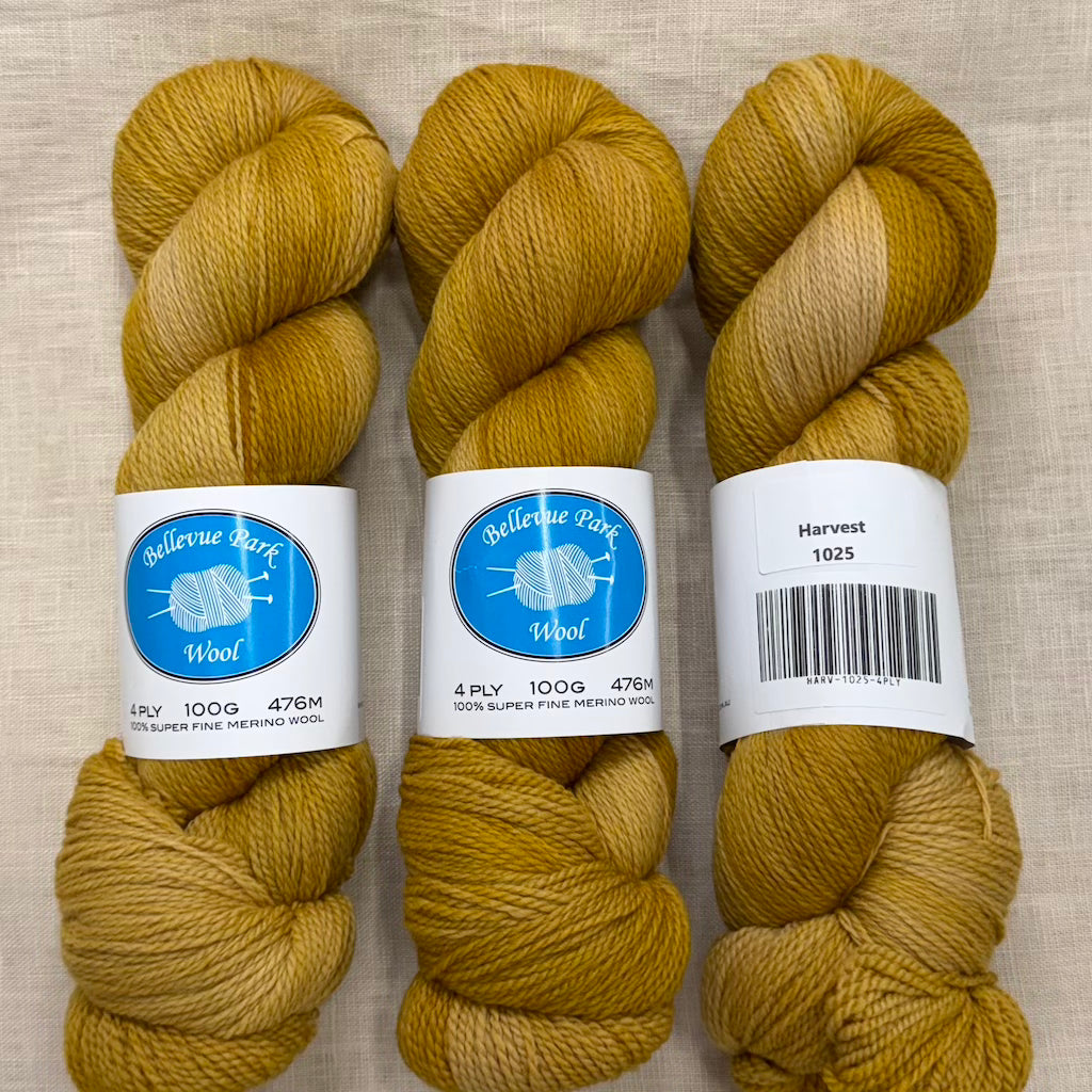 Bellevue Park 100% NSW Merino - 4 ply