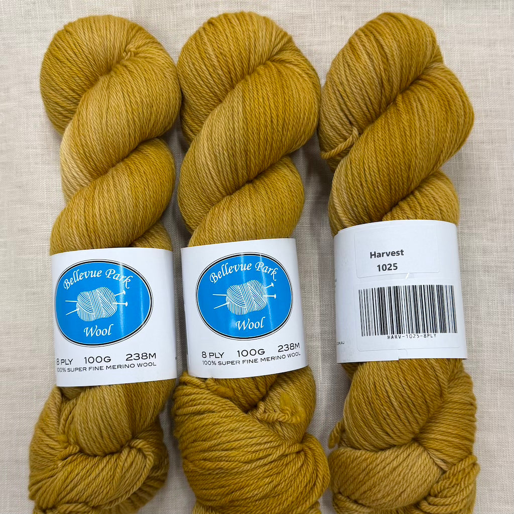 Bellevue Park 100% NSW Merino - 8 ply