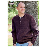 Pattern - Men's Sweater.  Merino fleck