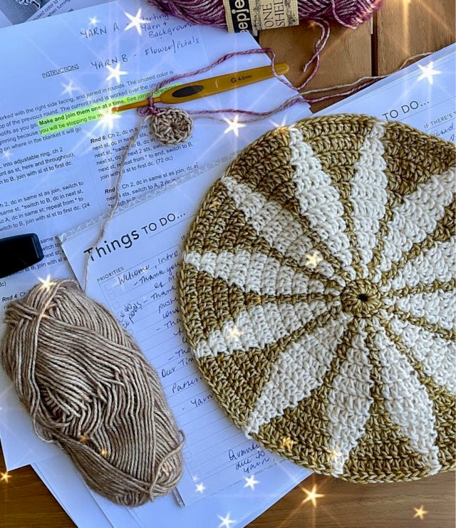 Class - Intro to Tapestry Crochet - Marguerite Motif