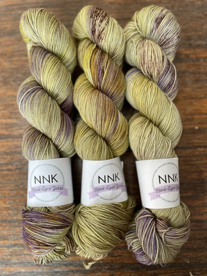 Cats Eye - NNK Fingering weight 4 ply Merino Silk Cashmere.  Perfect for garments, accessories, shawls, wraps, scarves. Knitting and crochet.  Learn to knit and learn to crochet with this luxury yarn.