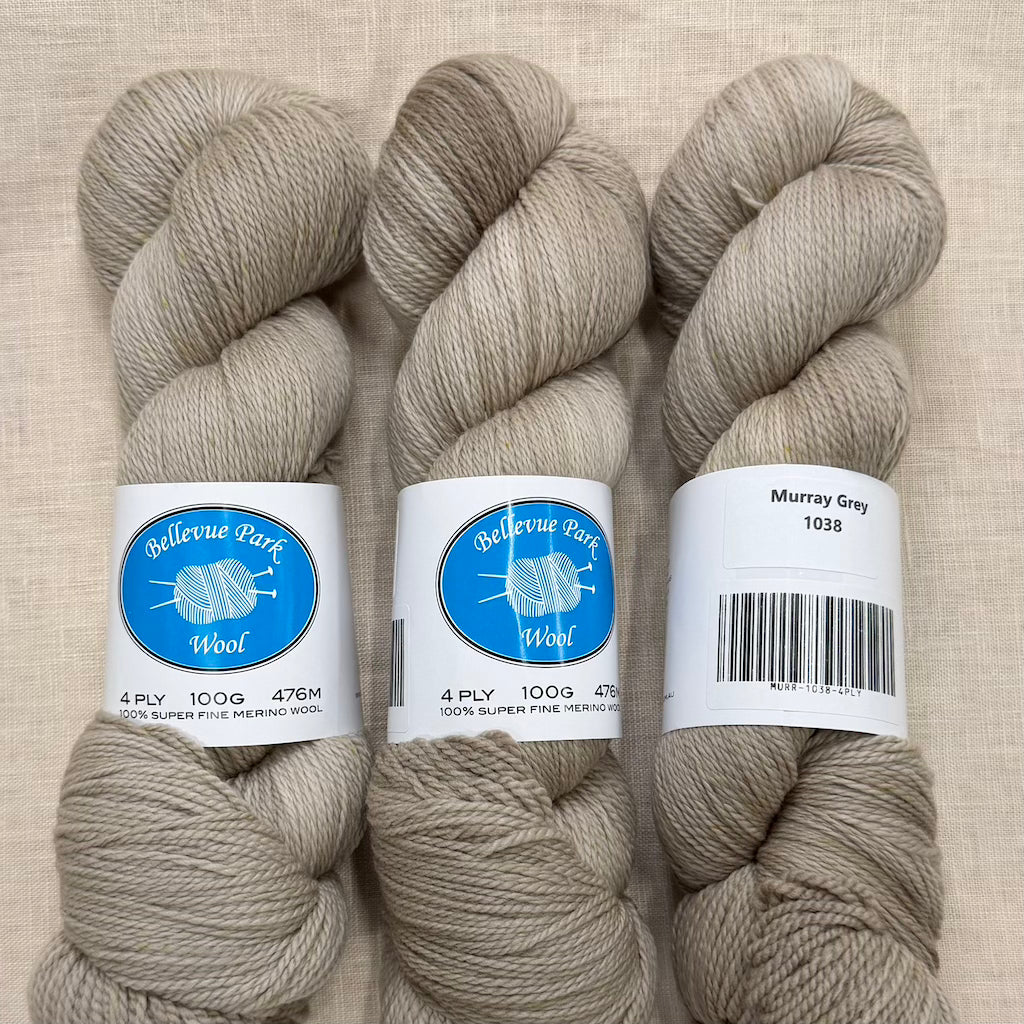 Bellevue Park 100% NSW Merino - 4 ply