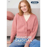 Patons Signature Cardigan 8 Ply Knitting Pattern Book | That Yarn Place