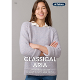 Patons Classical Aria Jumper & Cardigan Pattern