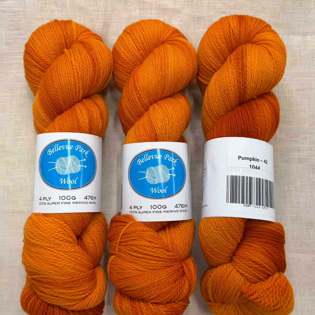 Bellevue Park 100% NSW Merino - 4 ply
