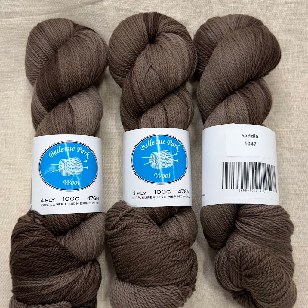 Bellevue Park 100% NSW Merino - 4 ply