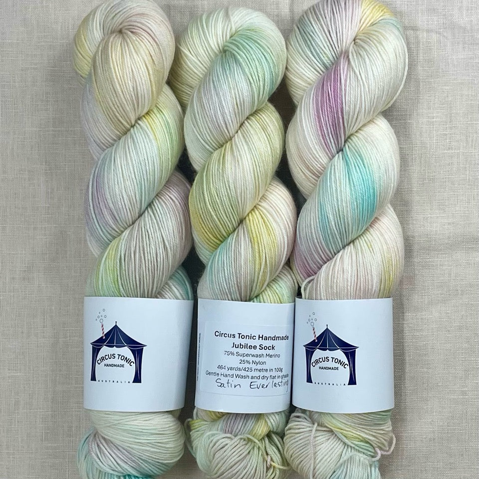 Circus Tonic Handmade Jubilee Sock Summer Collection