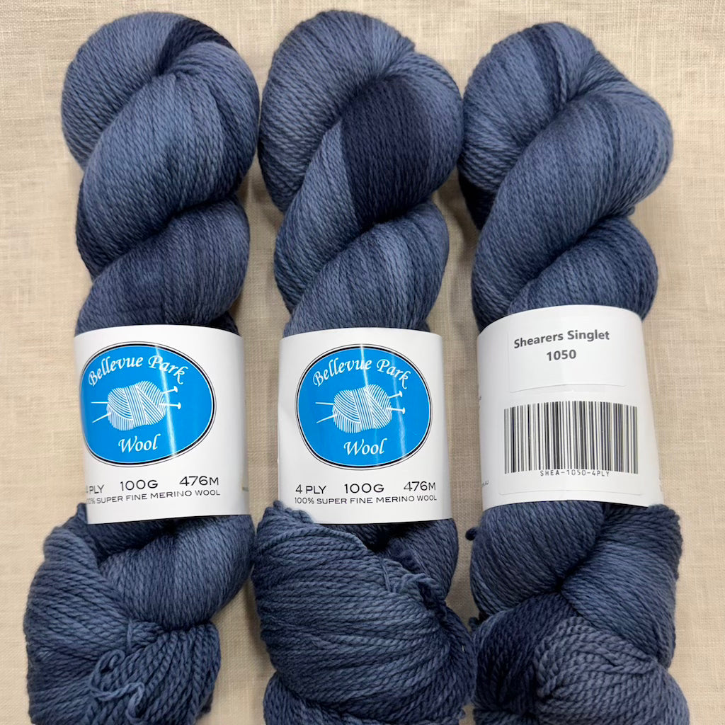 Bellevue Park 100% NSW Merino - 4 ply