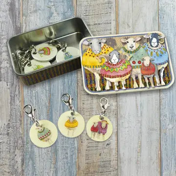 Emma Ball Pocket Tins with Stitch Markers