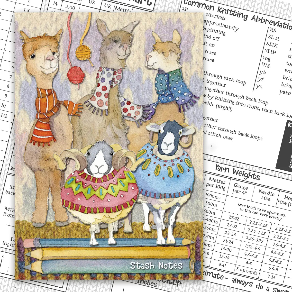 Emma Ball Project Book & Stash Notes