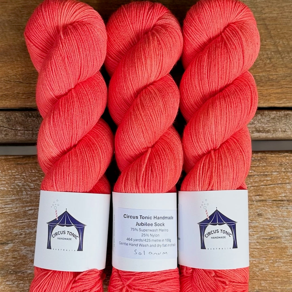 Circus Tonic Handmade Jubilee Sock Collection