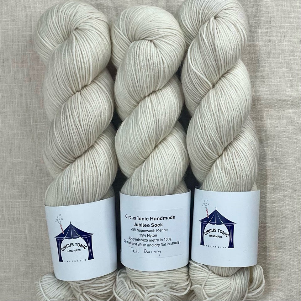 Circus Tonic Handmade Jubilee Sock Summer Collection