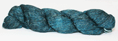 Fiori Lino Silk Hand Dyed Yarns 5 Ply/Sport Weight - Turkist Blue | 60% Merino/20% Silk/20% Linen 