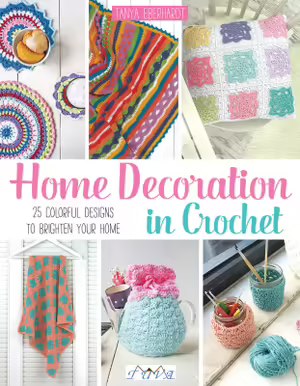 Book - Home Decoration in Crochet - 25 Colourful Designs to Brighten your Home