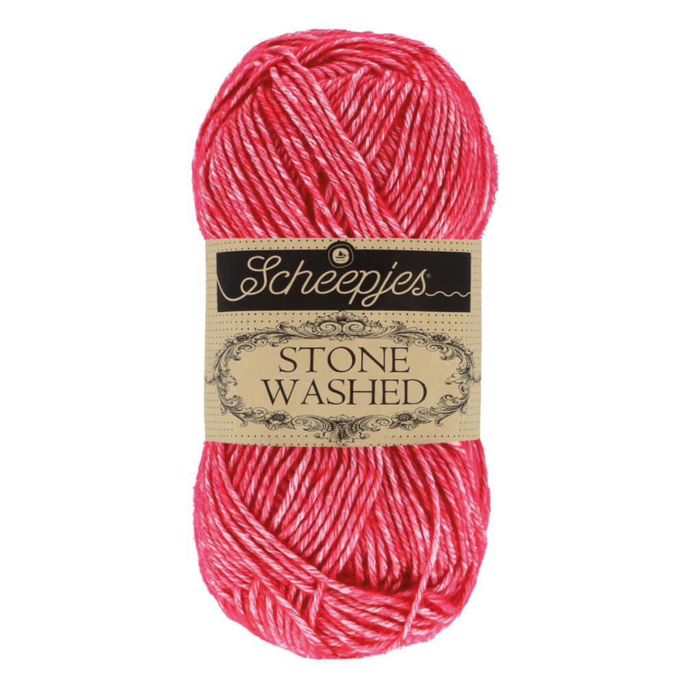 Scheepjes Stone Washed Cotton Acrylic Sport Weight Yarn