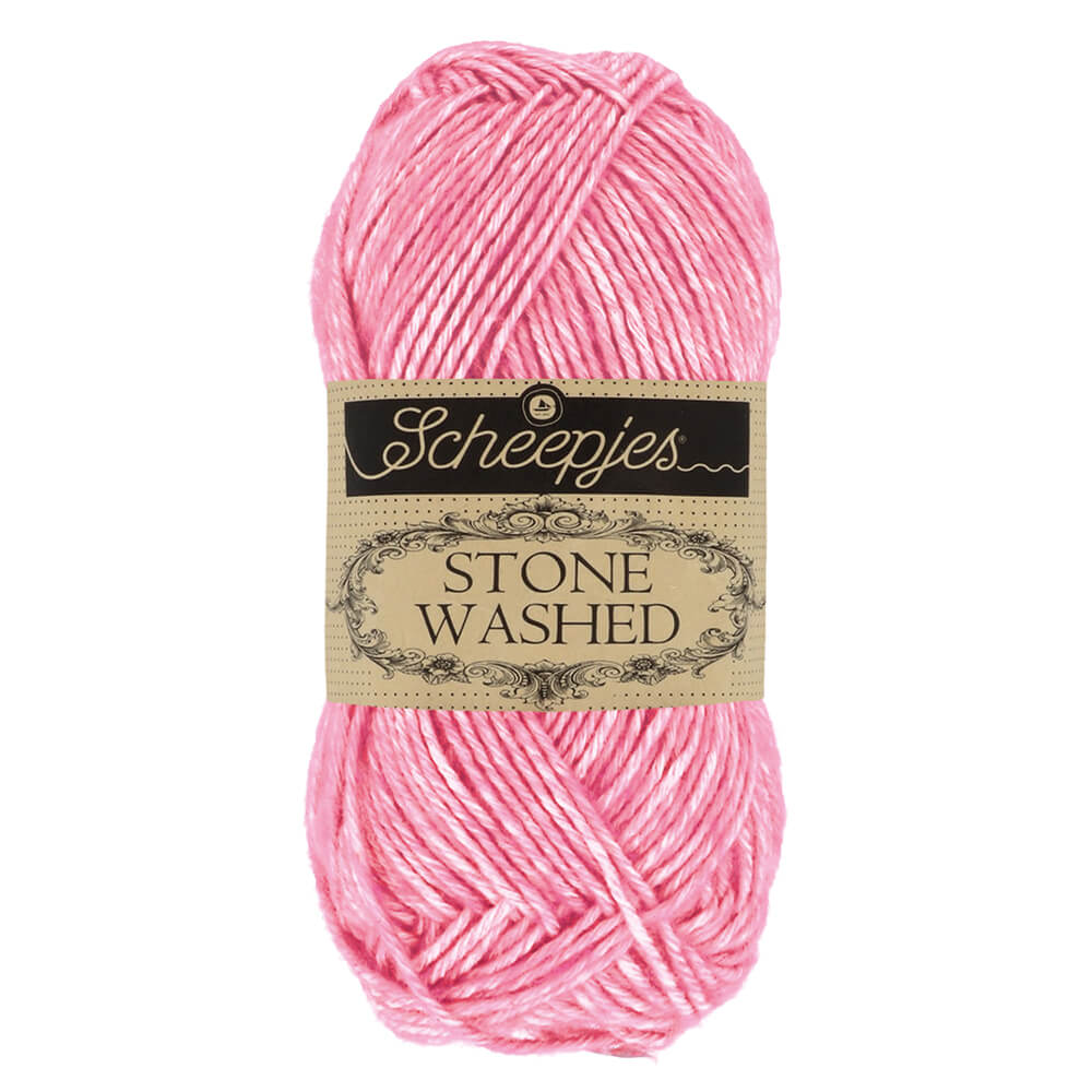 Scheepjes Stone Washed Cotton Acrylic Sport Weight Yarn