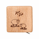 KnitPro Wooden Retractable Tape Measure