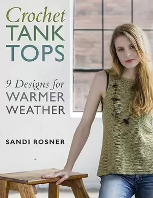Book - Crochet Tank Tops - 9 Designs for Warmer Weather
