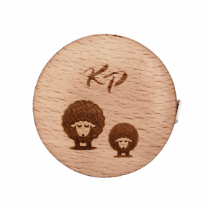 KnitPro Wooden Retractable Tape Measure