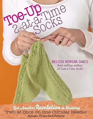 Book Toe-Up 2 at a time socks