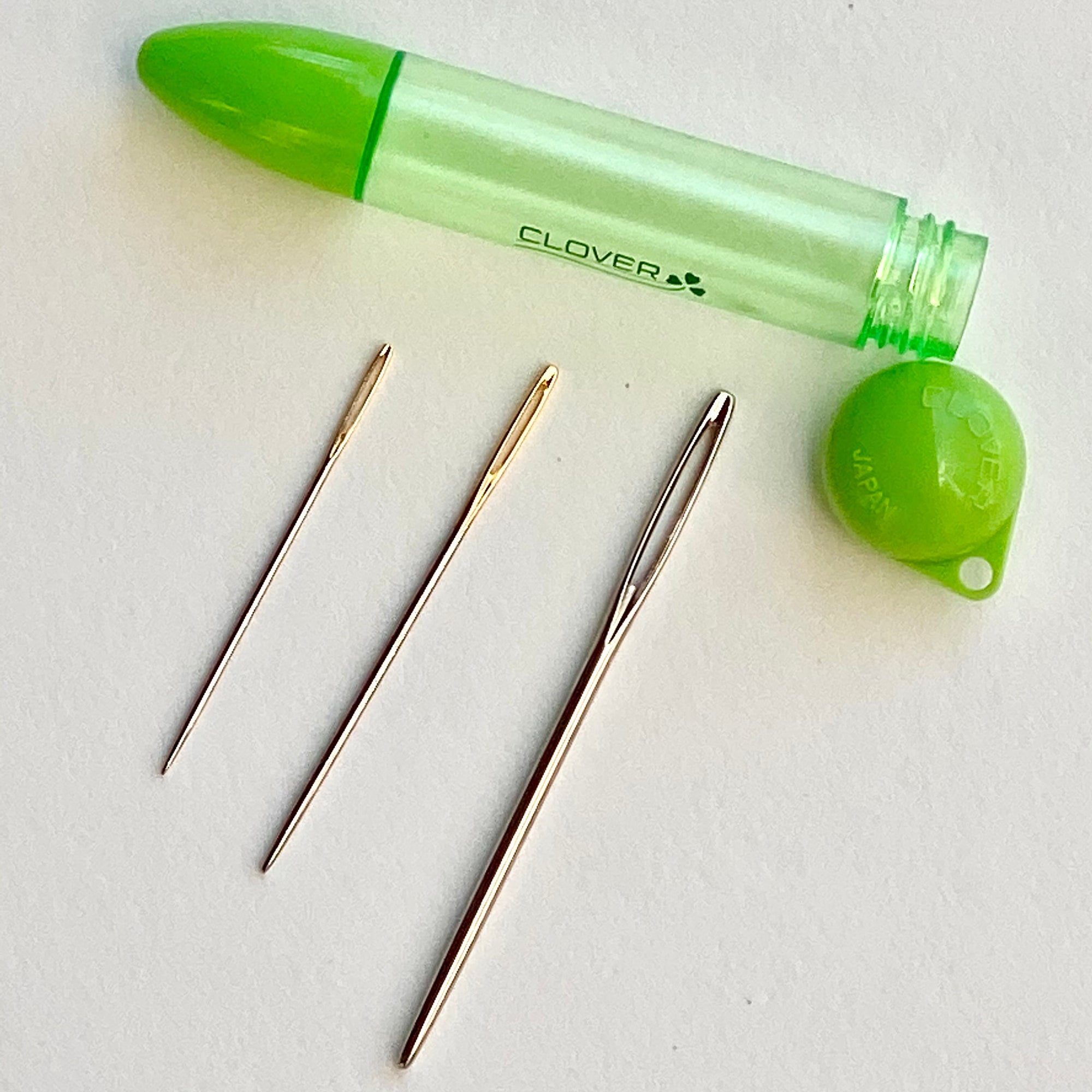 Clover Darning Needles Set Green