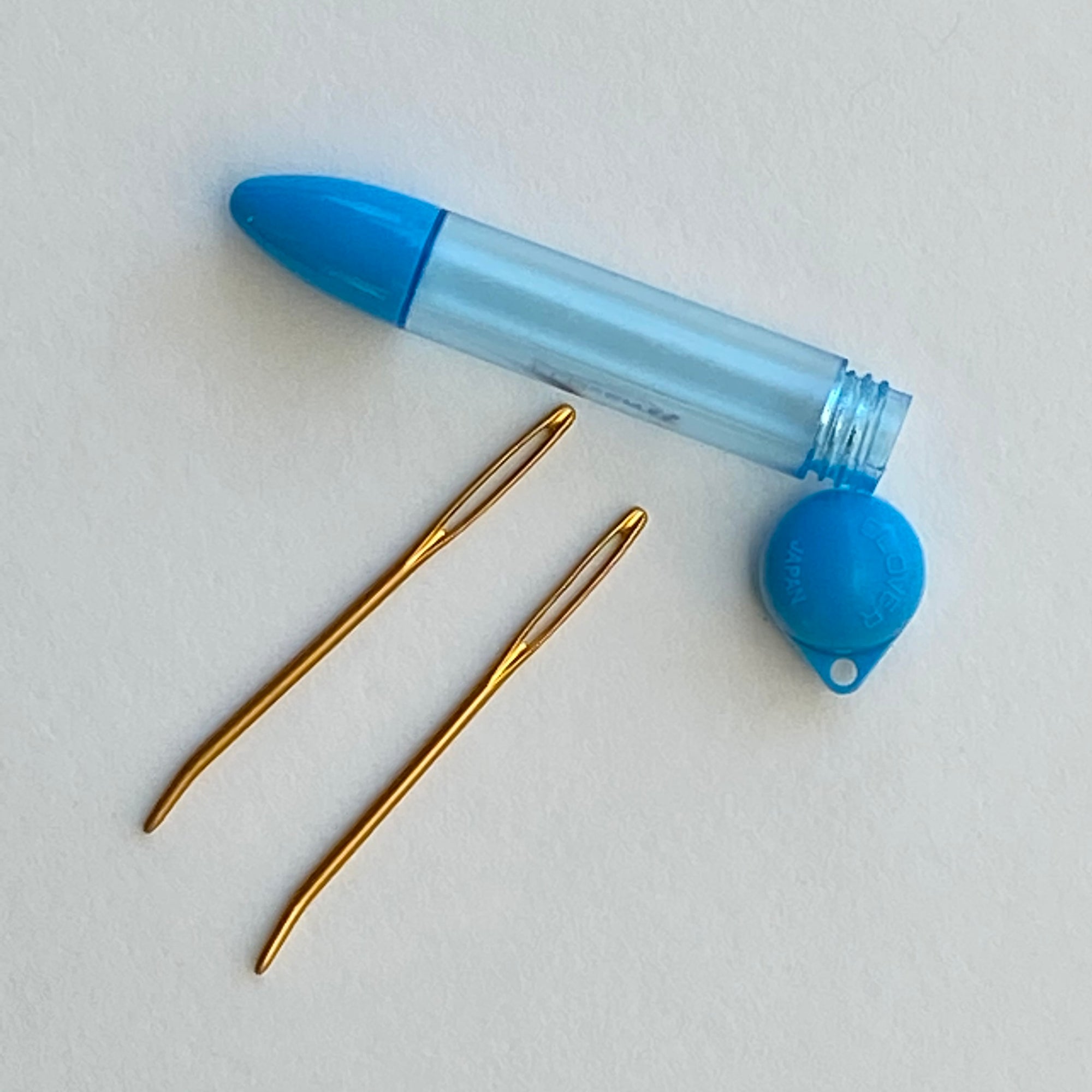 Clover Jumbo Darning Needle Set Blue