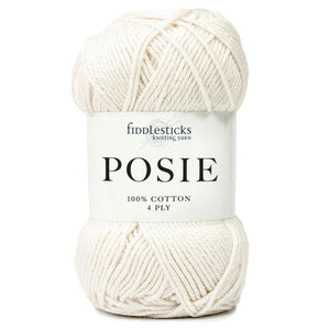 Fiddlesticks Posie - 4 ply 100% Cotton
