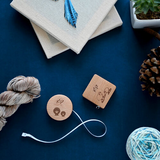 KnitPro Wooden Retractable Tape Measure