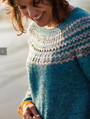 Truly Myrtle Pattern - Wavecrest Sweater